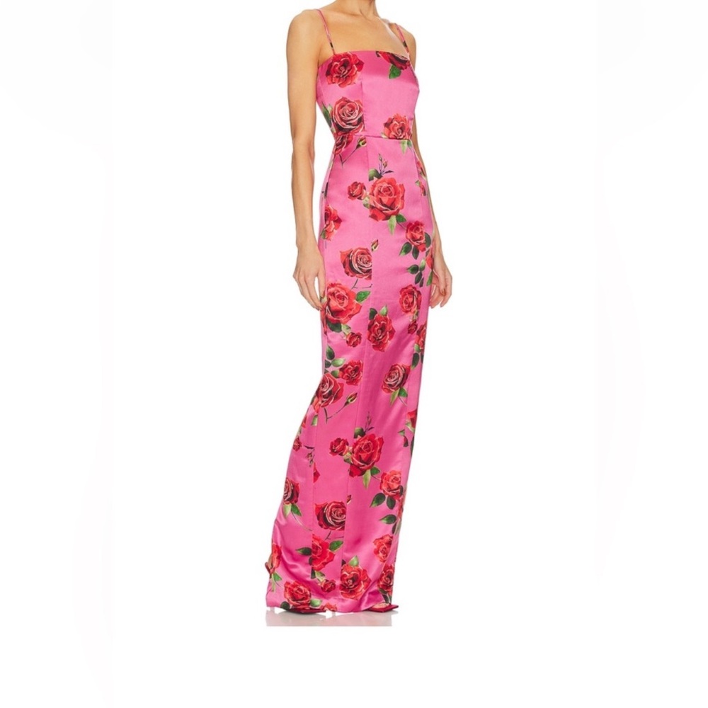Sau Lee Sofia Pink Multi Dress